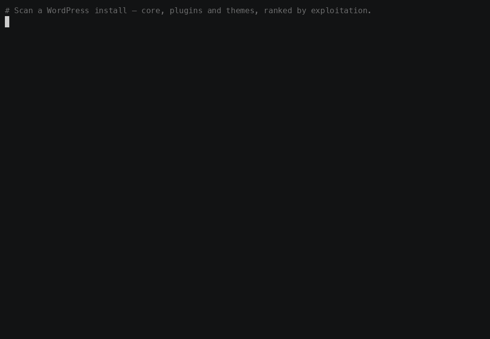 phpwarden wordpress scanning plugins, flagging three actively-exploited KEV criticals: wp-file-manager, contact-form-7, litespeed-cache